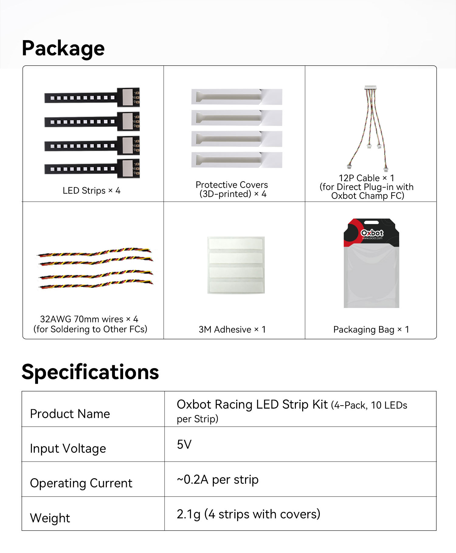 OxBot led